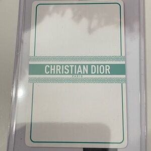 Christian Dior Paris Green 3 ♦️ Collectors Playing Card